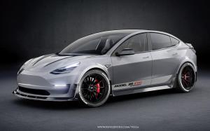 Tesla Model 3R EVO by RevoZport 2020 года